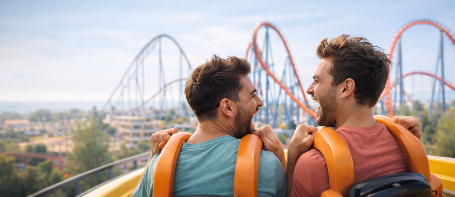 La emoci&oacute;n se vive en pareja - PortAventura · Hotel + Entradas
