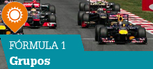 Grupos para el fórmula 1 en Barcelona Circuito de Catalunya