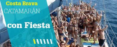 Catamarán Con Fiesta Costa Brava