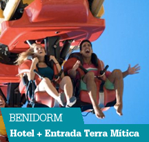 Hoteles en Benidorm + Entrada Terra Mítica