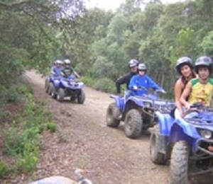 Quads en el Pirineo catalán