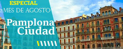 Hoteles Pamplona agosto