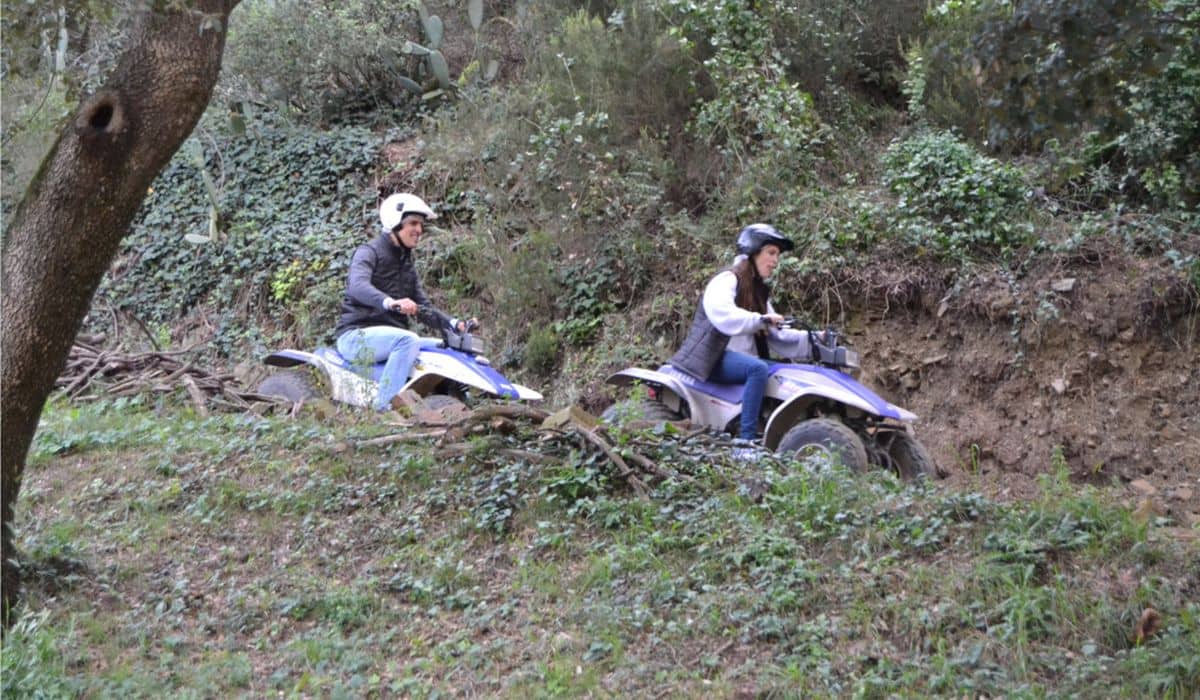 Escapada Excursión en Quad  por la montaña del Maresme y Hotel - Alojamientos en Santa Susanna